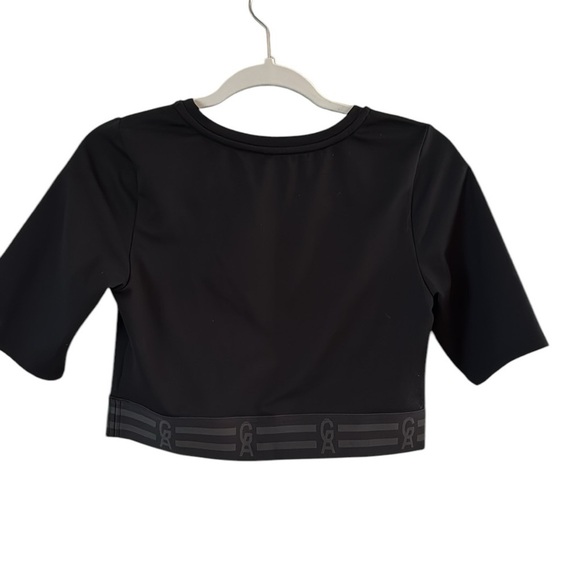 Good American Icon Black Crop Top size 4 - Picture 4 of 6